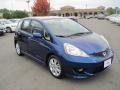 2010 Blue Sensation Pearl Honda Fit Sport  photo #7