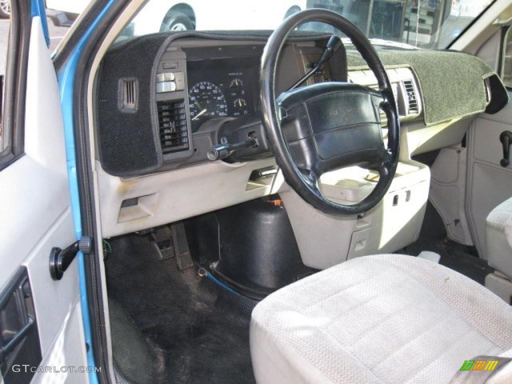 Gray Interior 1994 Chevrolet Astro Cargo Van Photo 40533481