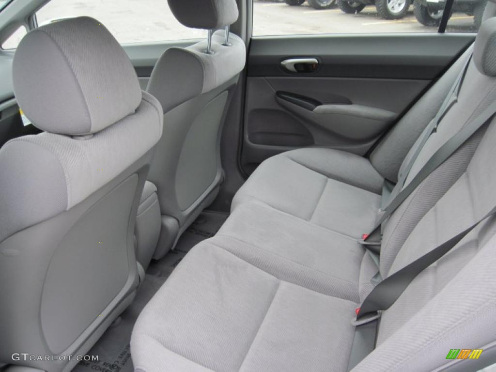 Gray Interior 2011 Honda Civic LX Sedan Photo #40533865