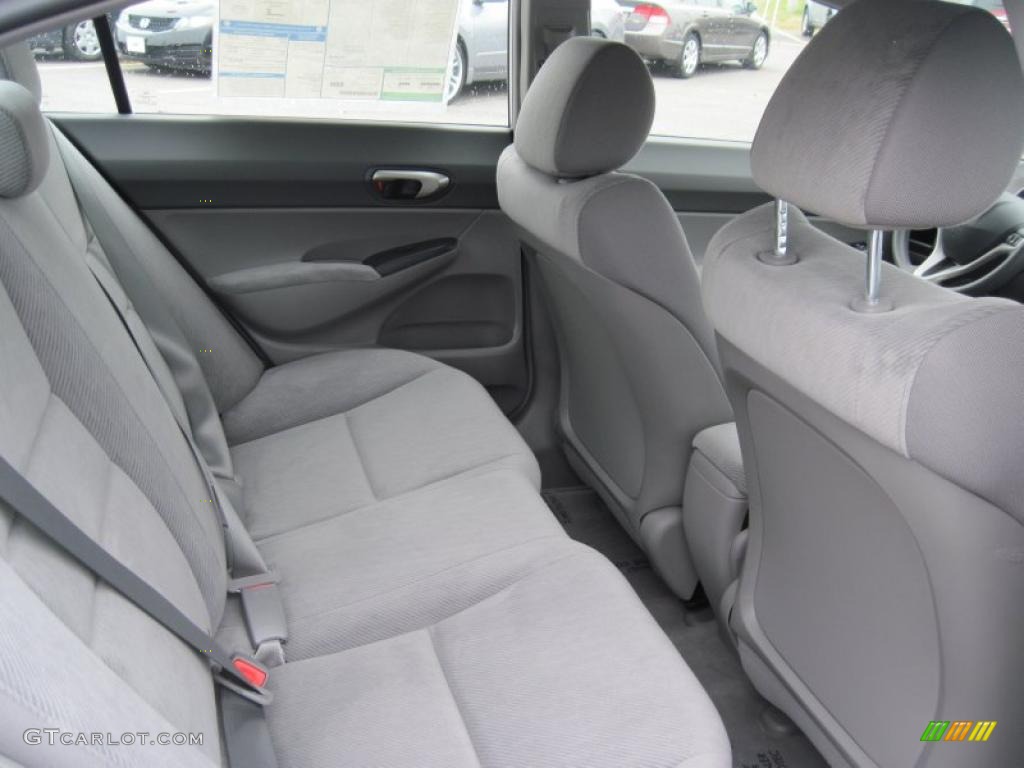 Gray Interior 2011 Honda Civic LX Sedan Photo #40533881
