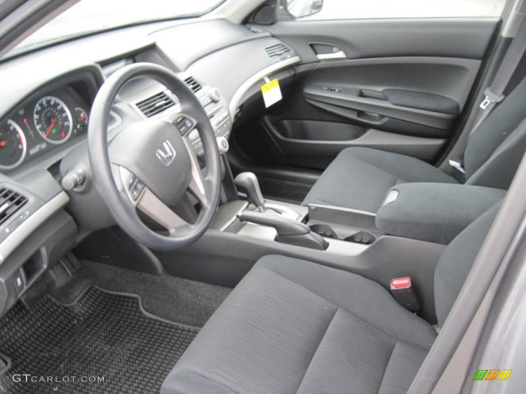 Black Interior 2011 Honda Accord LX-P Sedan Photo #40534421