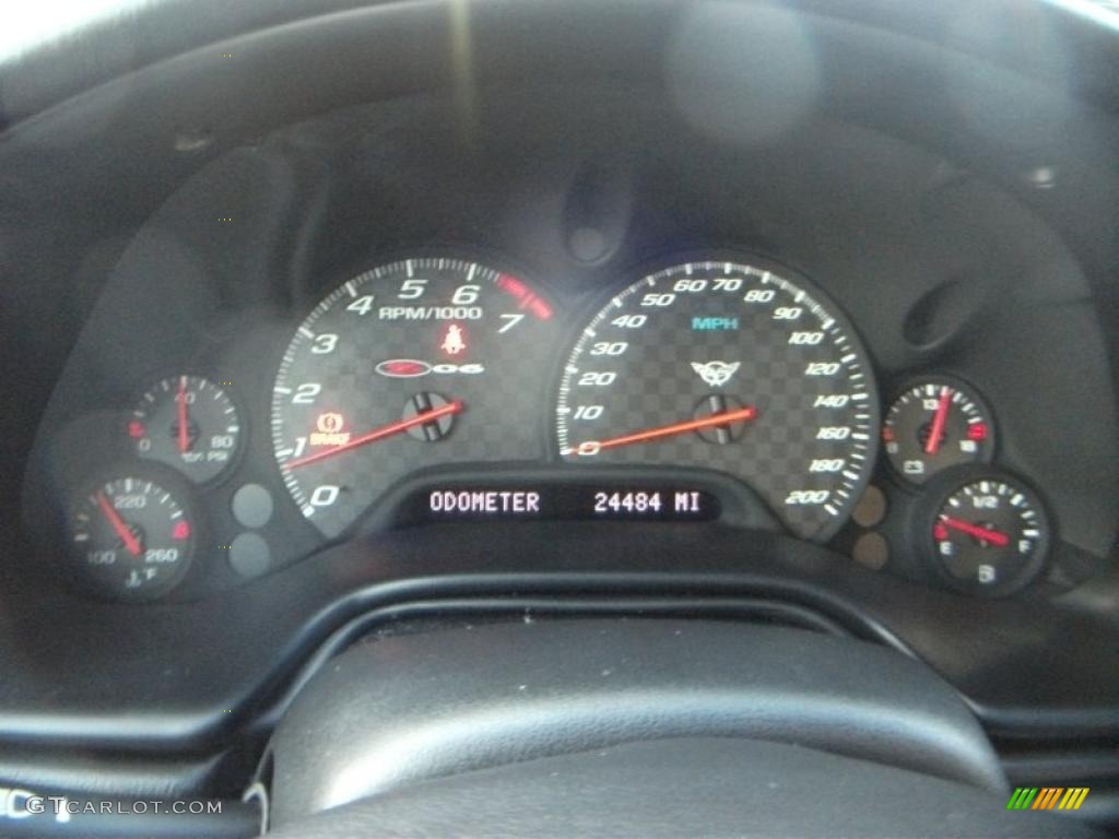 2002 Chevrolet Corvette Z06 Gauges Photo #40536477