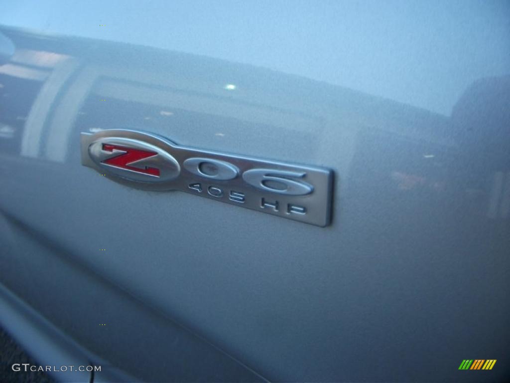 2002 Corvette Z06 - Quicksilver Metallic / Black photo #17