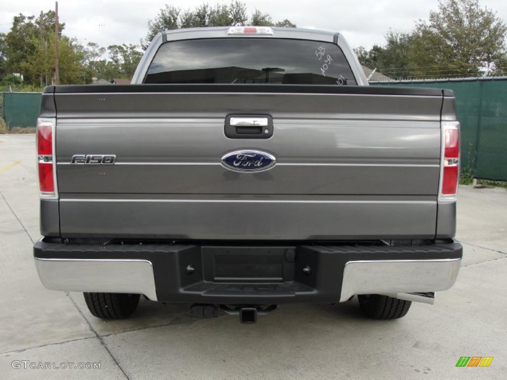 2010 F150 XLT SuperCrew - Sterling Grey Metallic / Medium Stone photo #4