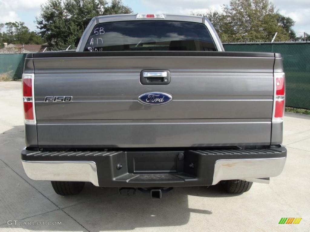 2010 F150 XLT SuperCrew - Sterling Grey Metallic / Medium Stone photo #4