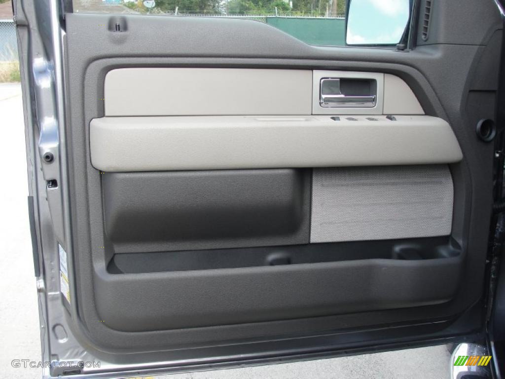 2010 F150 XLT SuperCrew - Sterling Grey Metallic / Medium Stone photo #20