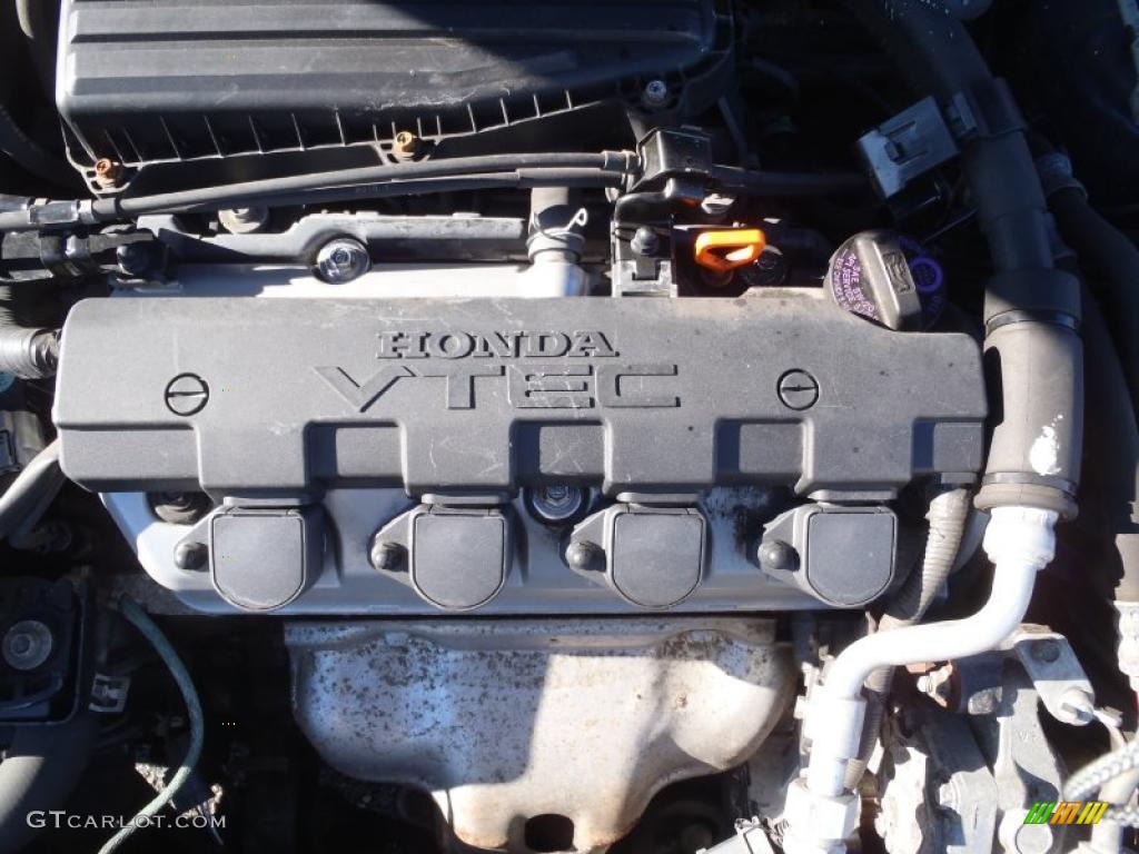 2002 Honda Civic EX Sedan 1.7 Liter SOHC 16-Valve 4 Cylinder Engine Photo #40538077