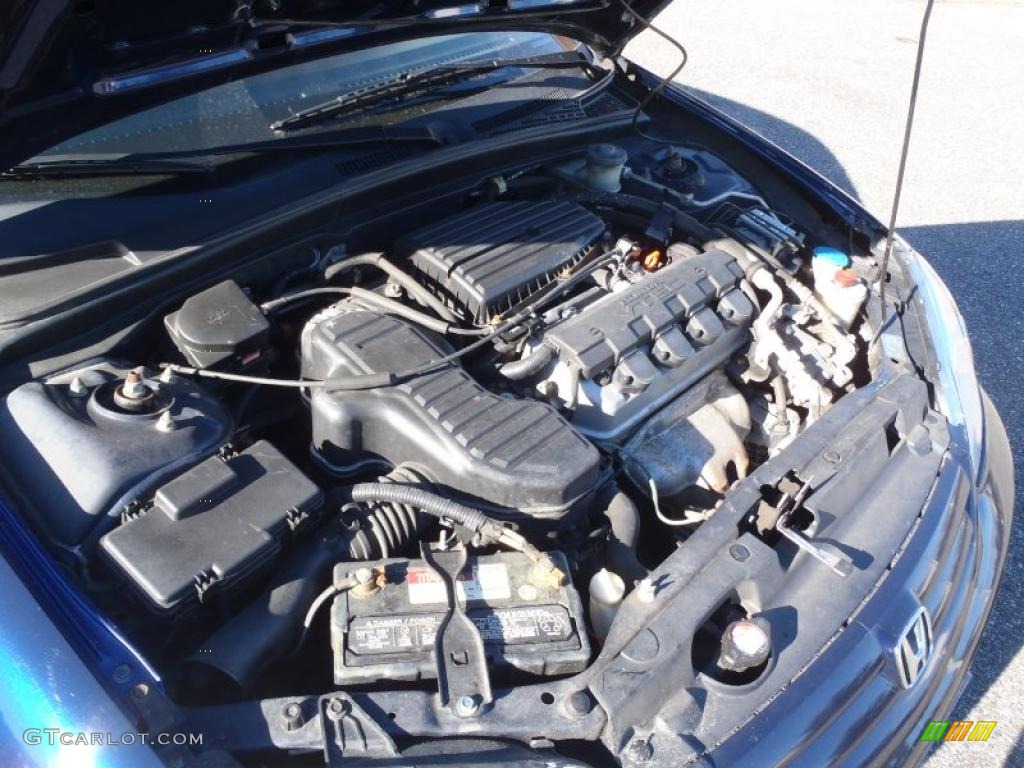2002 Honda Civic EX Sedan 1.7 Liter SOHC 16-Valve 4 Cylinder Engine Photo #40538085
