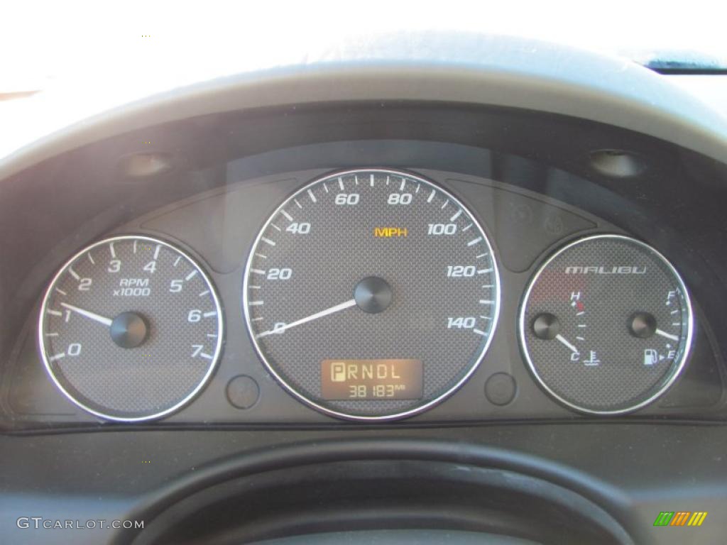 2008 Chevrolet Malibu Classic LS Sedan Gauges Photo #40539029