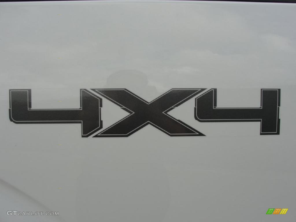 2010 F150 Lariat SuperCrew 4x4 - Oxford White / Black photo #16