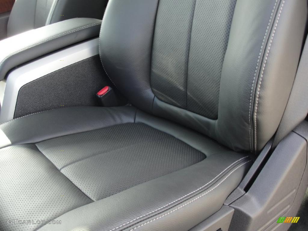 2010 F150 Lariat SuperCrew 4x4 - Tuxedo Black / Black photo #23