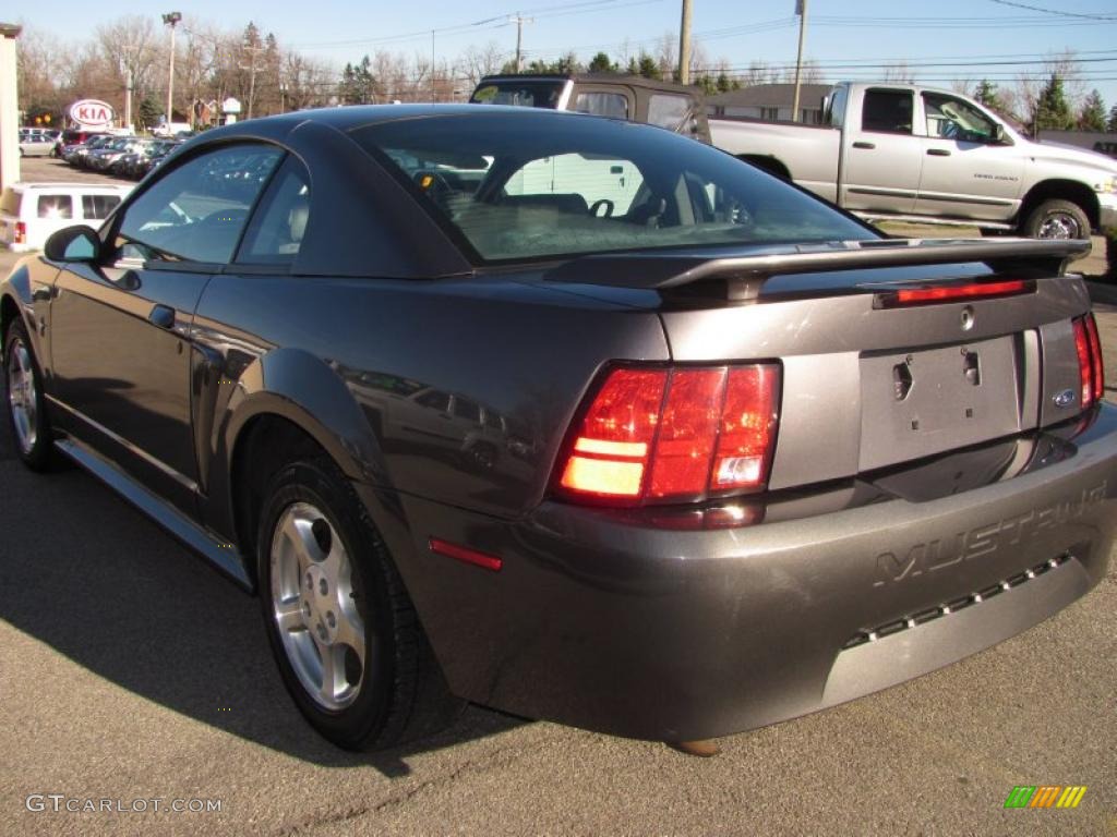 2003 Mustang V6 Coupe - Dark Shadow Grey Metallic / Medium Graphite photo #14