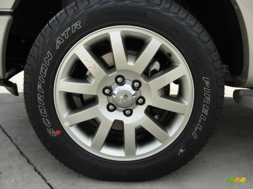 2010 F150 King Ranch SuperCrew 4x4 - Oxford White / Chapparal Leather photo #10