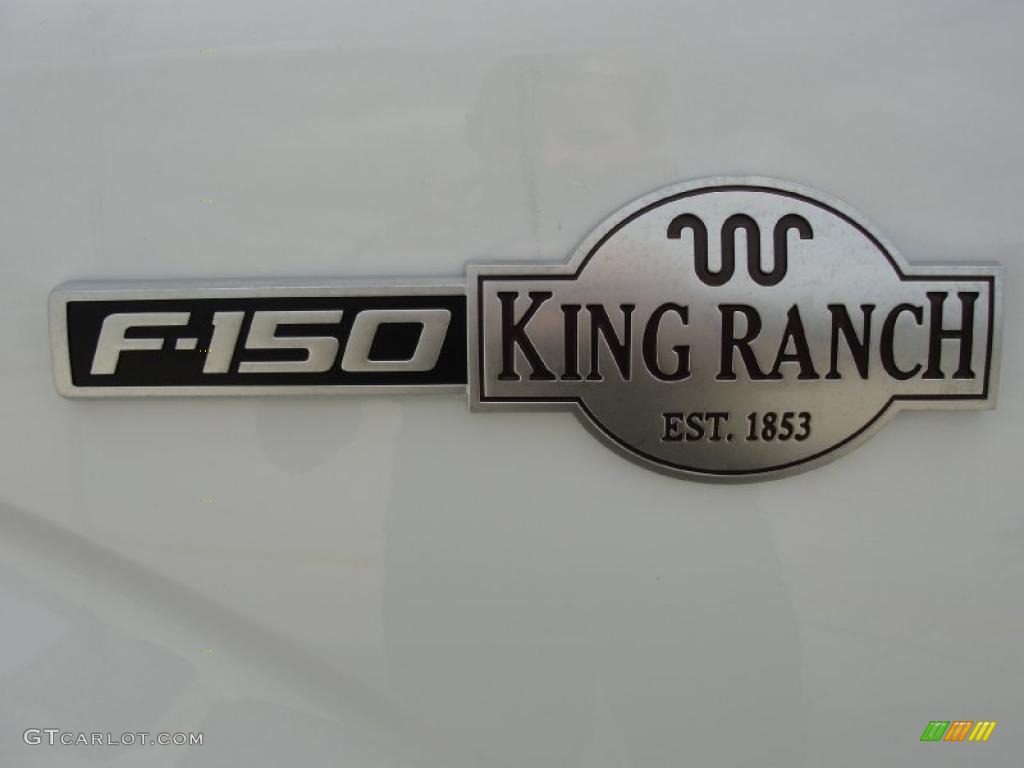 2010 F150 King Ranch SuperCrew 4x4 - Oxford White / Chapparal Leather photo #12