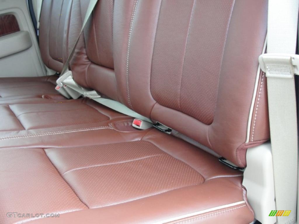 2010 F150 King Ranch SuperCrew 4x4 - Oxford White / Chapparal Leather photo #22