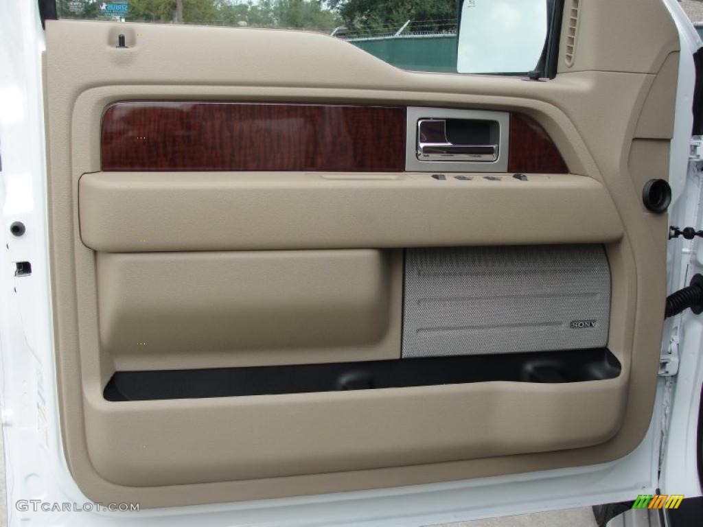 2010 F150 King Ranch SuperCrew 4x4 - Oxford White / Chapparal Leather photo #23