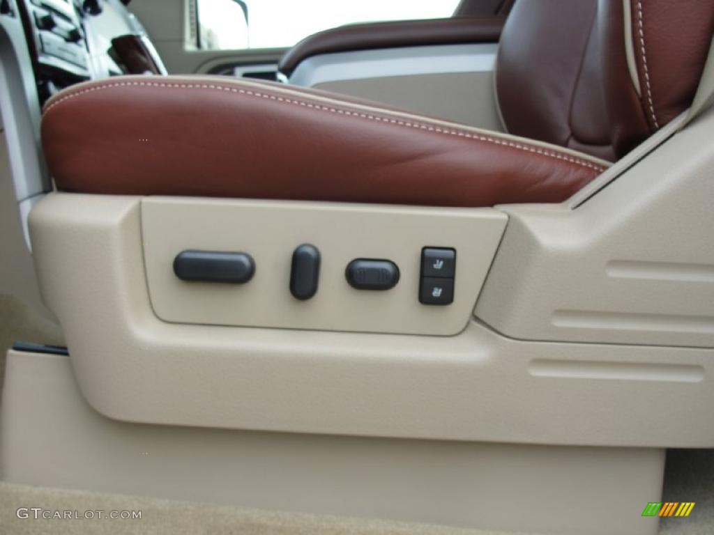 2010 F150 King Ranch SuperCrew 4x4 - Oxford White / Chapparal Leather photo #26