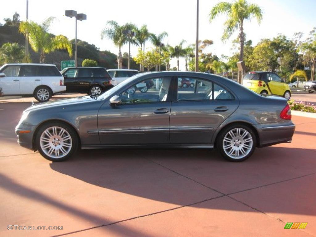 2008 E 350 Sedan - Flint Grey Metallic / Ash photo #3