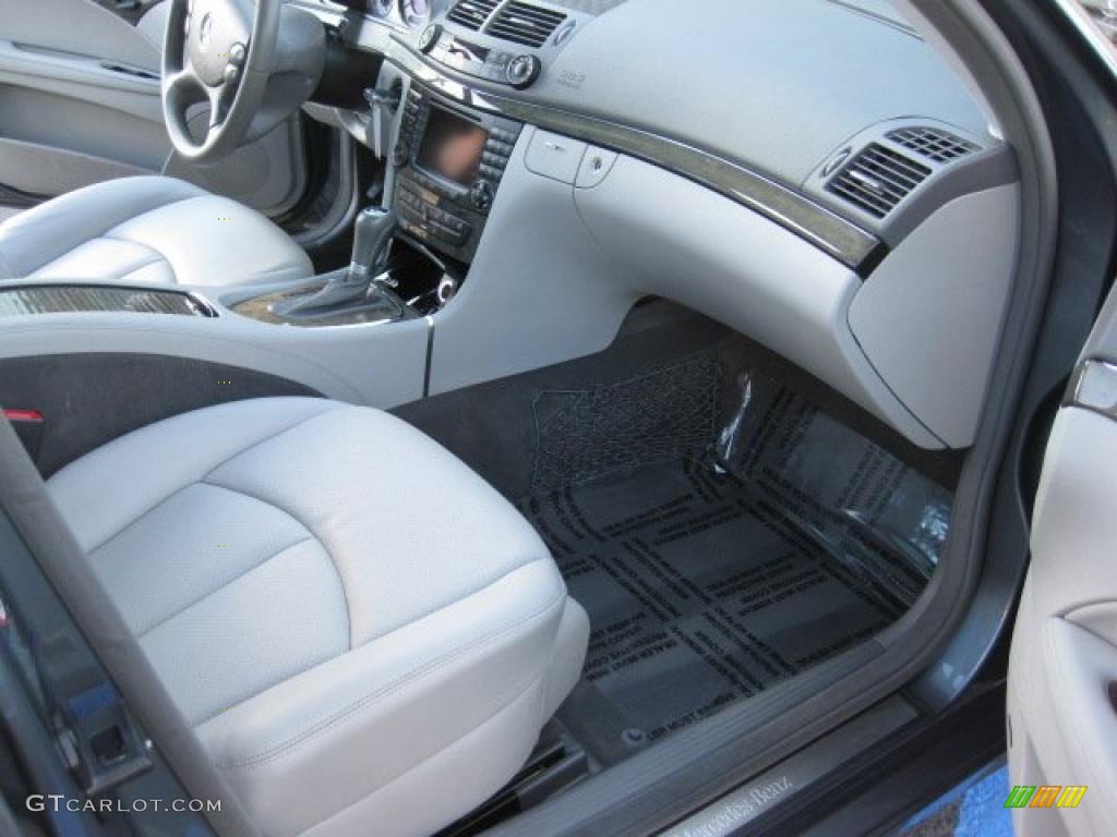 2008 E 350 Sedan - Flint Grey Metallic / Ash photo #7