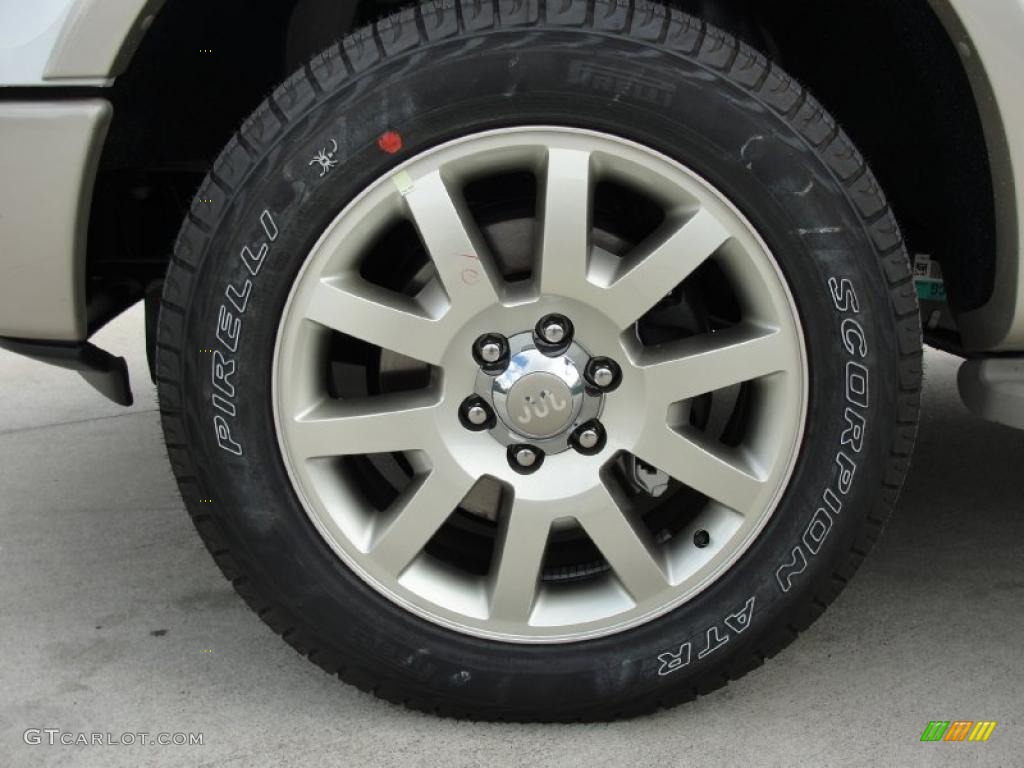 2010 F150 King Ranch SuperCrew 4x4 - Oxford White / Chapparal Leather photo #10