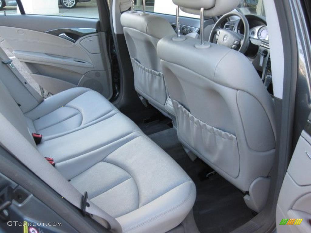 2008 E 350 Sedan - Flint Grey Metallic / Ash photo #8