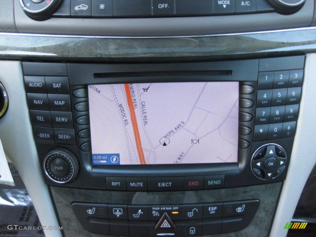 2008 E 350 Sedan - Flint Grey Metallic / Ash photo #10