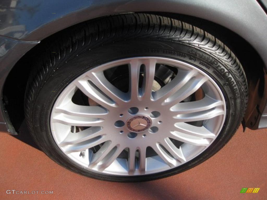 2008 E 350 Sedan - Flint Grey Metallic / Ash photo #17