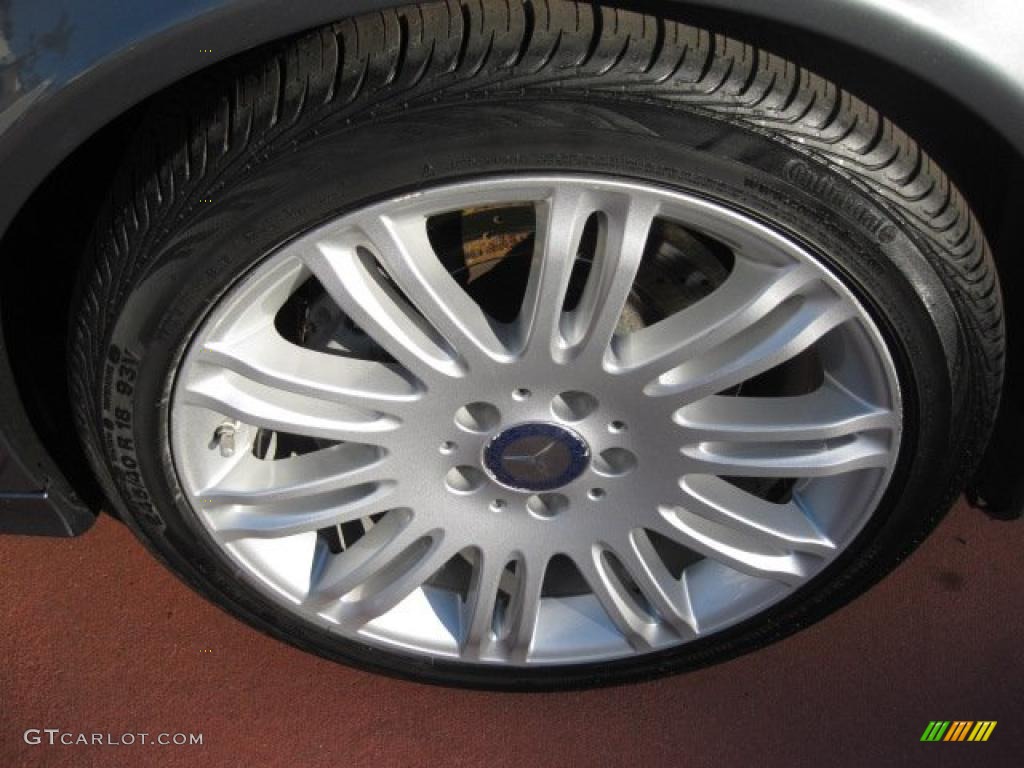 2008 E 350 Sedan - Flint Grey Metallic / Ash photo #18