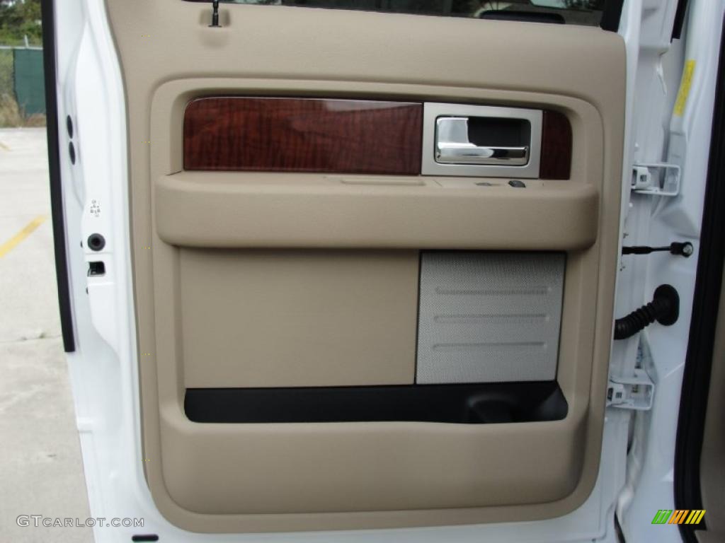 2010 F150 King Ranch SuperCrew 4x4 - Oxford White / Chapparal Leather photo #20