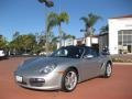 Arctic Silver Metallic 2005 Porsche Boxster S Exterior