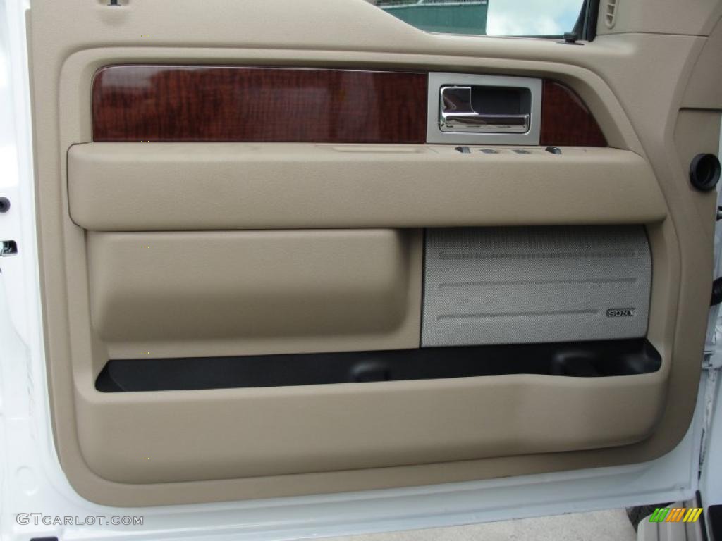 2010 F150 King Ranch SuperCrew 4x4 - Oxford White / Chapparal Leather photo #23