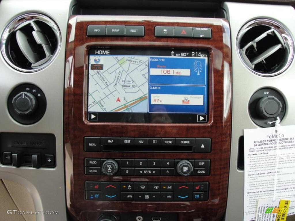 2010 F150 King Ranch SuperCrew 4x4 - Oxford White / Chapparal Leather photo #29