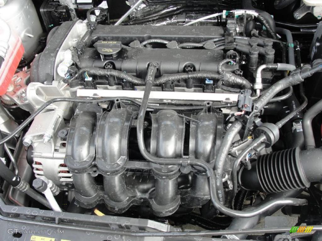 2011 Ford Fiesta S Sedan 1.6 Liter DOHC 16-Valve Ti-VCT Duratec 4 Cylinder Engine Photo #40542241
