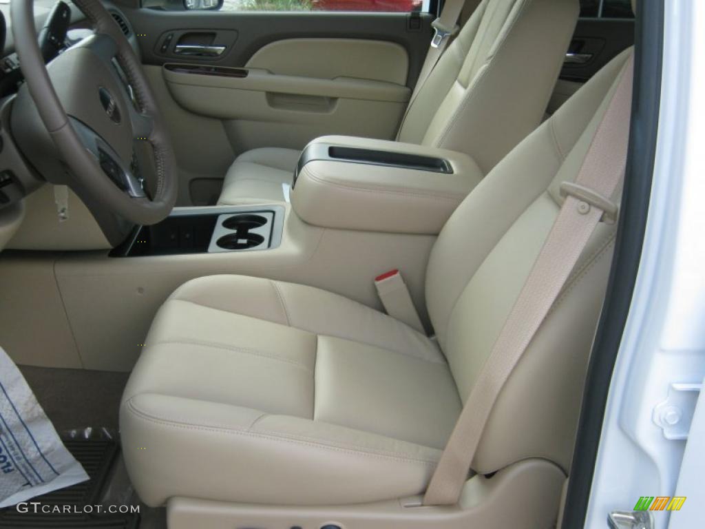 Very Dark Cashmere/Light Cashmere Interior 2011 GMC Sierra 2500HD SLT Extended Cab 4x4 Dually Photo #40543193