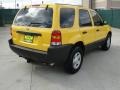 2003 Chrome Yellow Metallic Ford Escape XLS V6  photo #3
