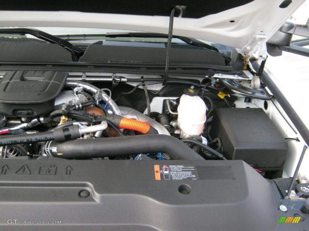 2011 GMC Sierra 2500HD SLT Extended Cab 4x4 Dually 6.6 Liter OHV 32-Valve Duramax Turbo-Diesel V8 Engine Photo #40543409