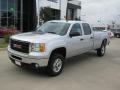 Summit White - Sierra 3500HD SLT Crew Cab 4x4 Photo No. 1