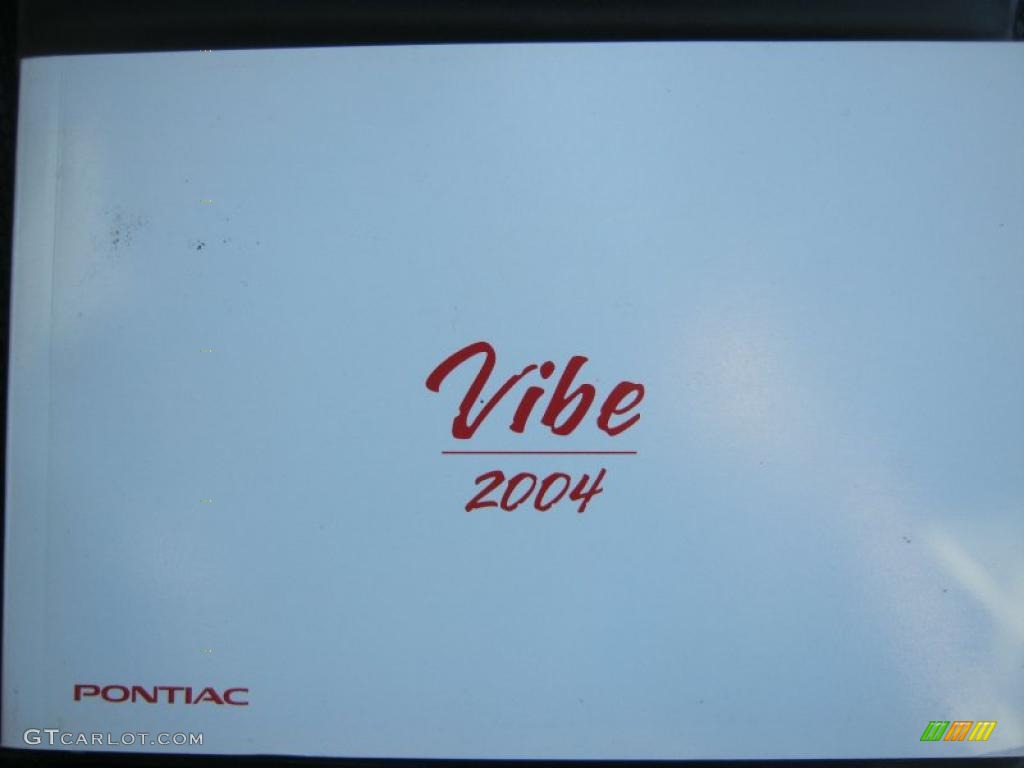 2004 Vibe  - Fusion Orange Metallic / Graphite photo #18