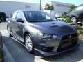 2008 Graphite Gray Pearl Mitsubishi Lancer Evolution GSR  photo #1