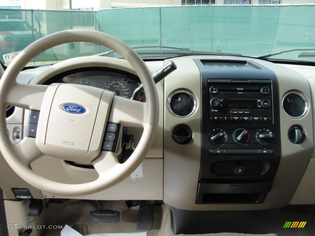 2005 F150 XLT SuperCrew - Dark Stone Metallic / Tan photo #34