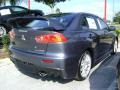 2008 Graphite Gray Pearl Mitsubishi Lancer Evolution GSR  photo #2