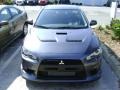 2008 Graphite Gray Pearl Mitsubishi Lancer Evolution GSR  photo #3