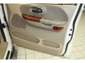 2003 Ford F150 Castano Brown Leather Interior Door Panel Photo