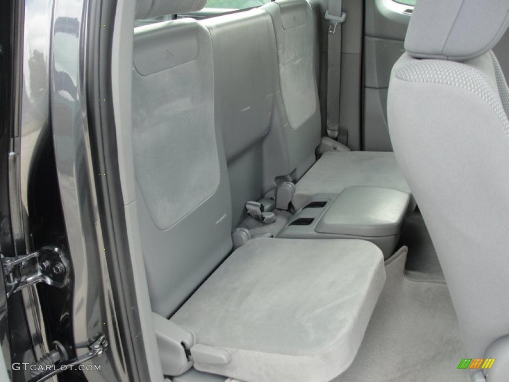 Graphite Interior 2010 Toyota Tacoma V6 Access Cab 4x4 Photo #40547457