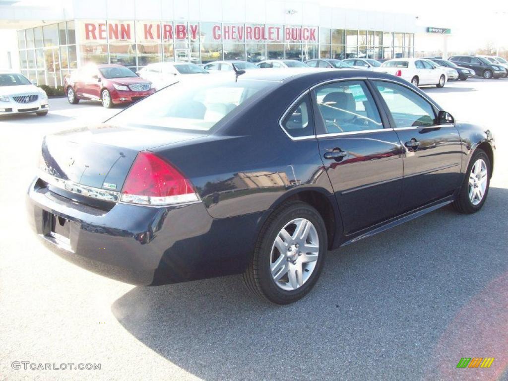 2011 Impala LT - Imperial Blue Metallic / Gray photo #12