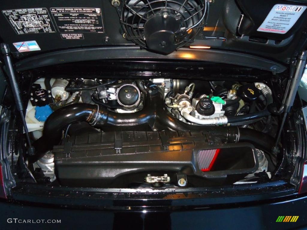 2005 Porsche 911 Turbo Cabriolet 3.6 Liter Twin- Turbocharged DOHC 24V VarioCam Flat 6 Cylinder Engine Photo #40547877