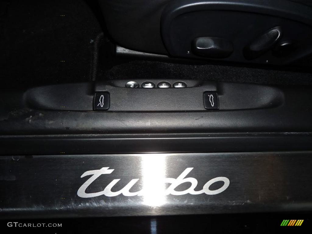 2005 911 Turbo Cabriolet - Black / Black photo #30