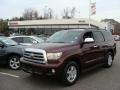 Cassis Red Pearl 2008 Toyota Sequoia Limited 4WD