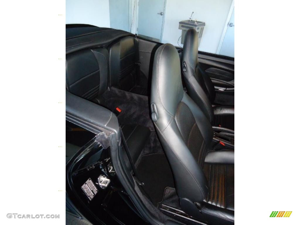 2005 911 Turbo Cabriolet - Black / Black photo #42