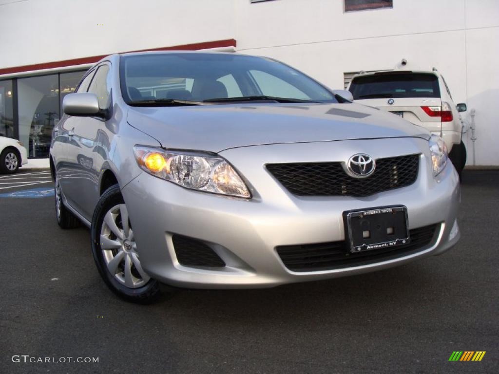 Classic Silver Metallic Toyota Corolla